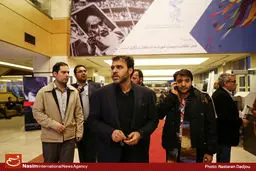 سردار منتظرالمهدی هم به کاخ جشنواره فجر آمد