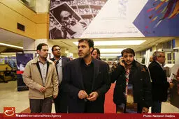 سردار منتظرالمهدی هم به کاخ جشنواره فجر آمد