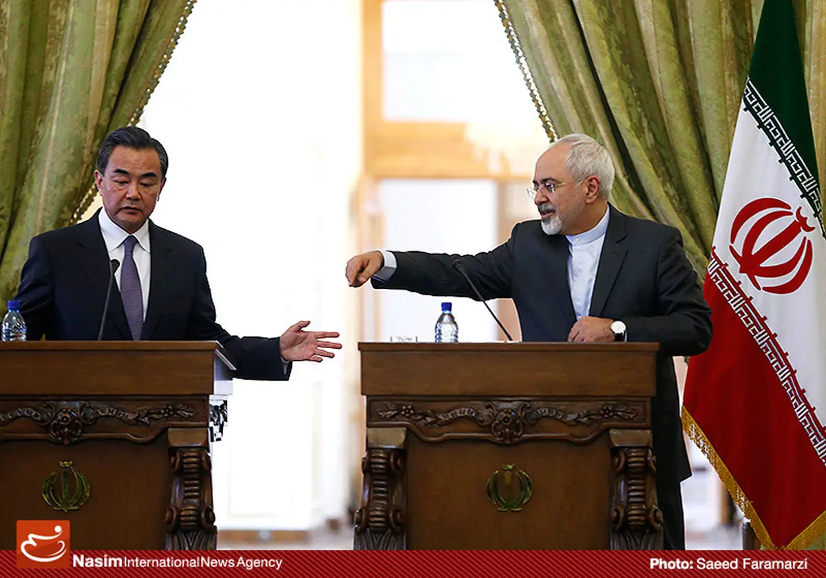 گزارش تصویری:: نشست خبری مشترک وزرای خارجه ایران و چین