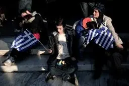 هزاران یونانی در حمایت از دولت جدید در آتن تظاهرات کردند