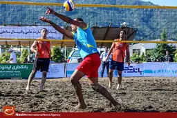 سومین مرحله لیگ والیبال ساحلی با قهرمانی تیم دانشگاه آزاد 