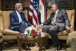 وزیر خارجه آمریکا با همتای مصری خود درباره اقدام اخیر داعش تلفنی گفتگو کرد