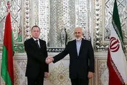 ظریف ساختمان جدید سفارت ایران در مینسک را افتتاح کرد