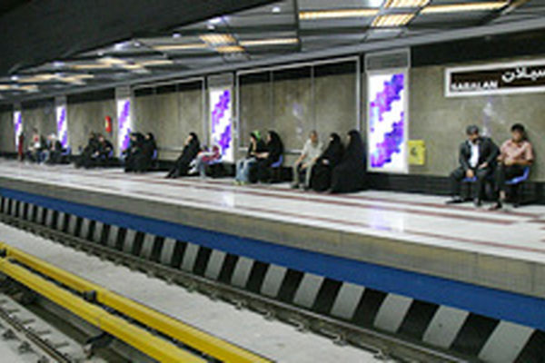 ورودی شمال شرقی ایستگاه متروی تجریش افتتاح شد