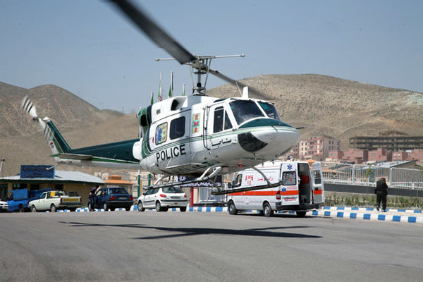 راهپیمایی ۲۲ بهمن توسط هواپیمایی نیروی انتظامی پوشش داده شد