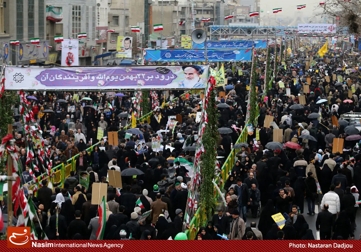 روزنامه صهیونیستی "هاآرتص" از شعارهای ضد آمریکایی و صهیونیستی مردم ایران در راهپیمایی خبر داد