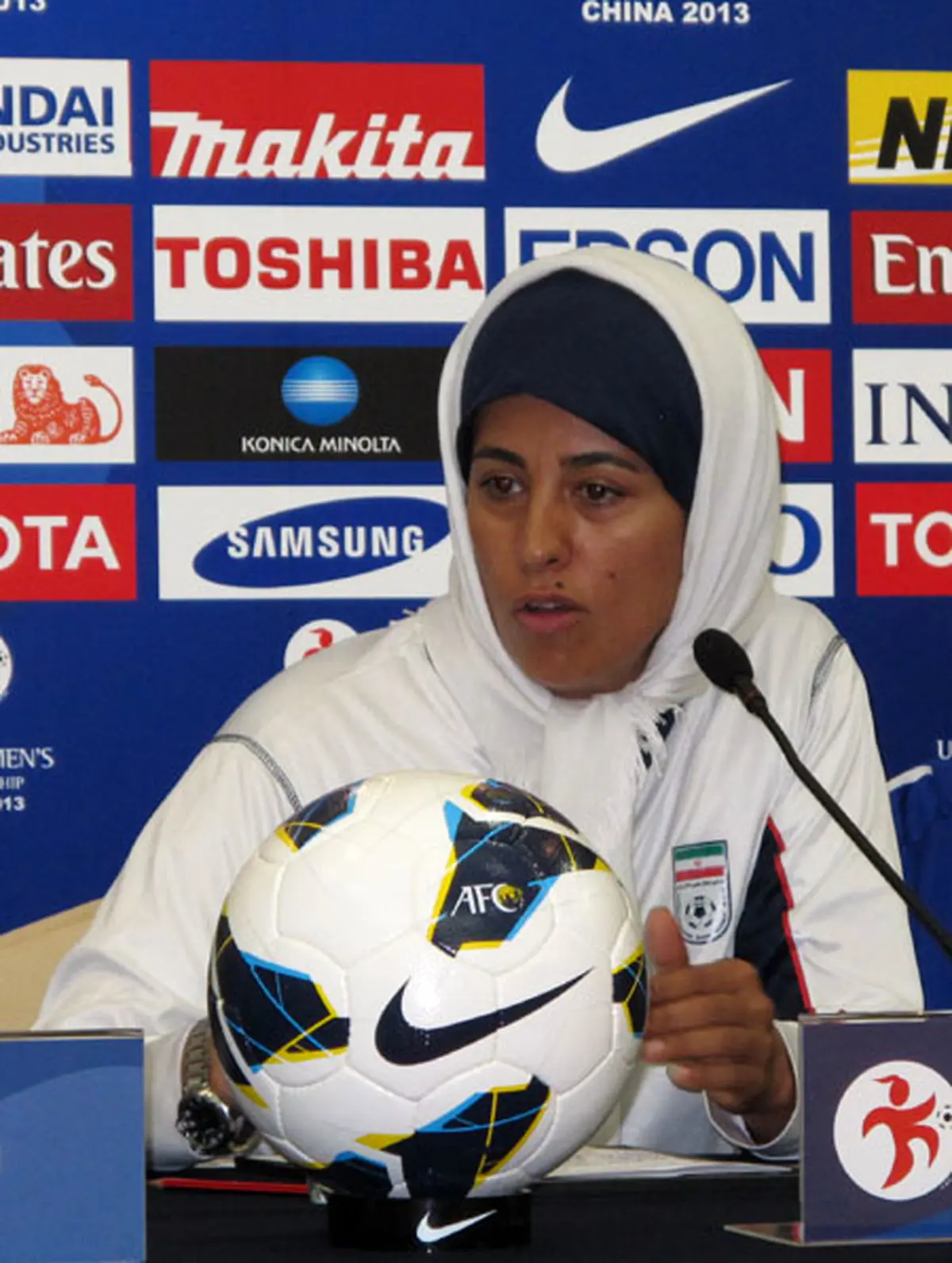 مهناز امیرشقاقی: در بازی اول می‌خواستیم ترکیب تیم مشخص شود