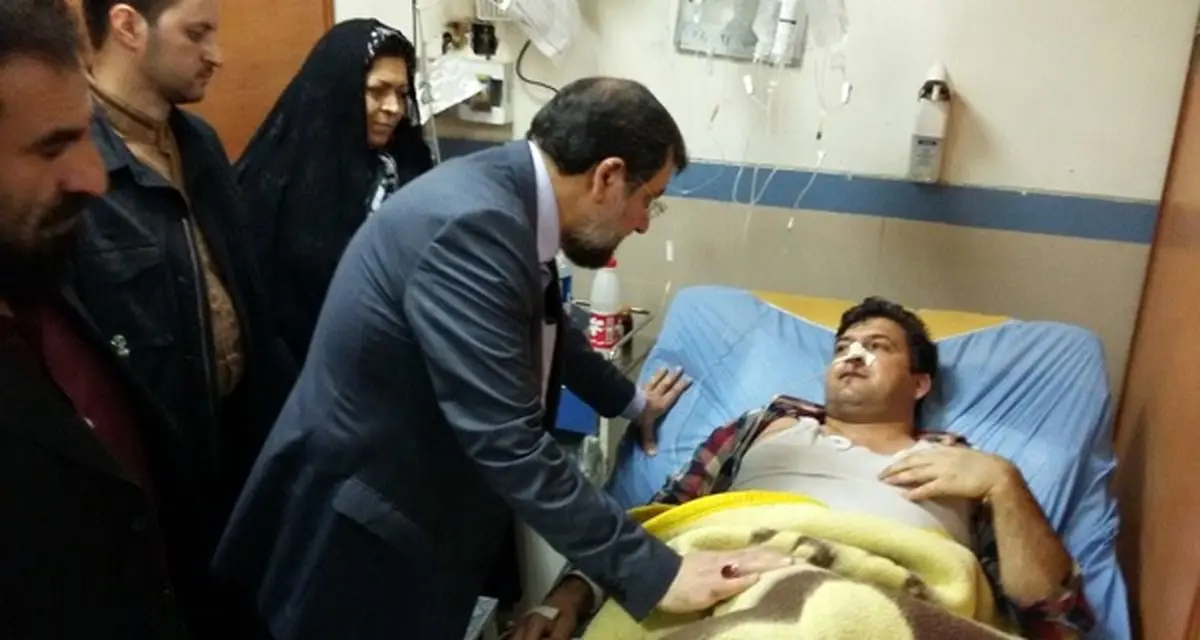 محسن رضایی از بیمارستان‌های خرمشهر و آبادان بازدید کرد