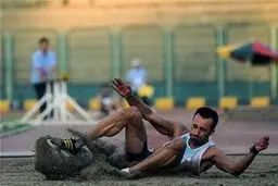 دریساوی رکورد ملی ماده پرش سه گام داخل سالن را شکست