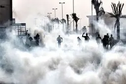 نظامیان آل‌خلیفه با 