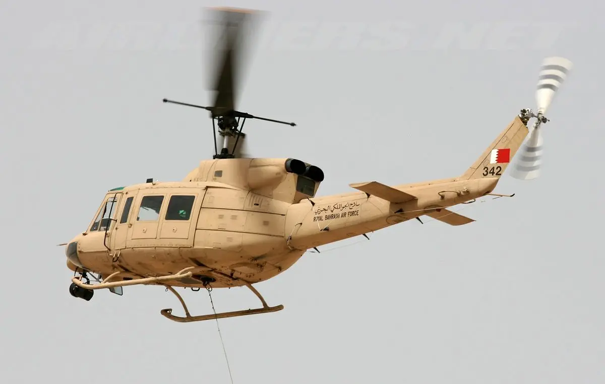 بالگردهای رژیم آل‌خلیفه در حال پرواز در آسمان منامه و دیگر مناطق بحرین هستند