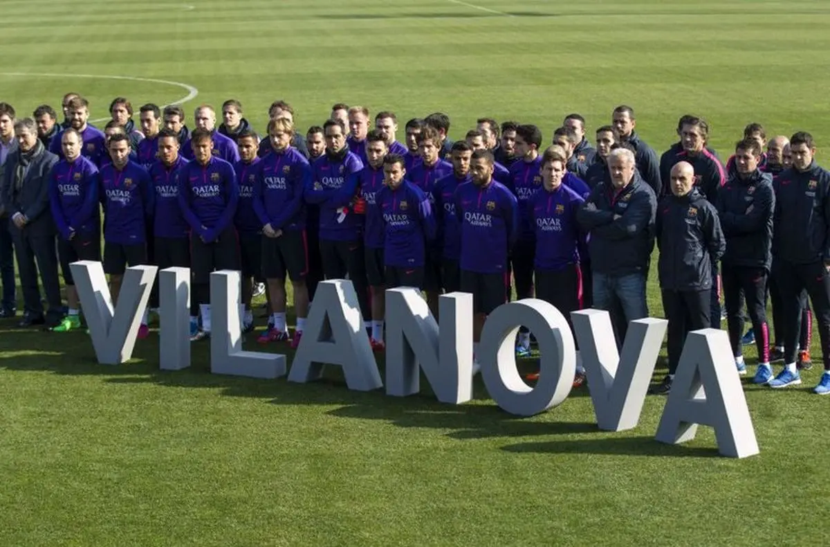 نام زمین تمرین بارسلونا به "ویلانووا" تغییر کرد