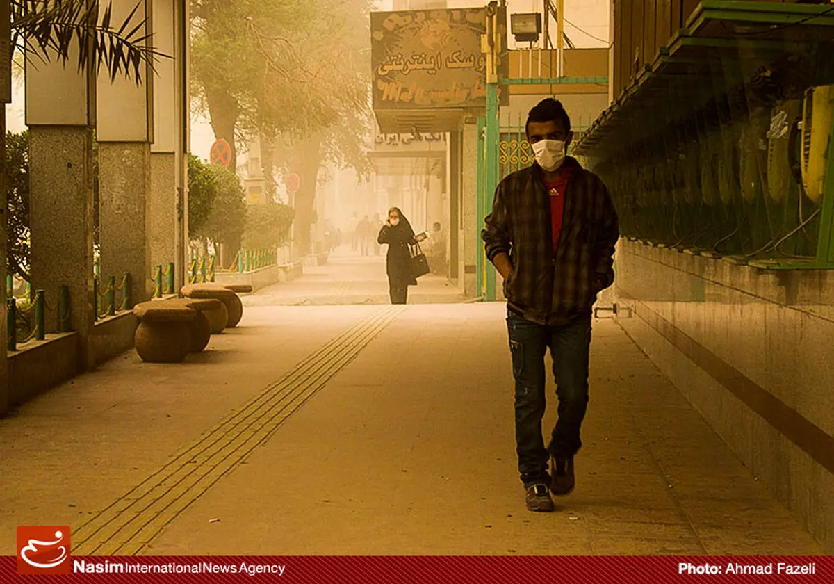 مدارس نوبت بعدازظهر در خرمشهر به خاطر گرد و غبار تعطیل شد