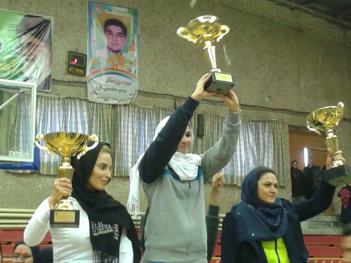 نفت آبادان قهرمان سوپر لیگ B بسکتبال بانوان شد