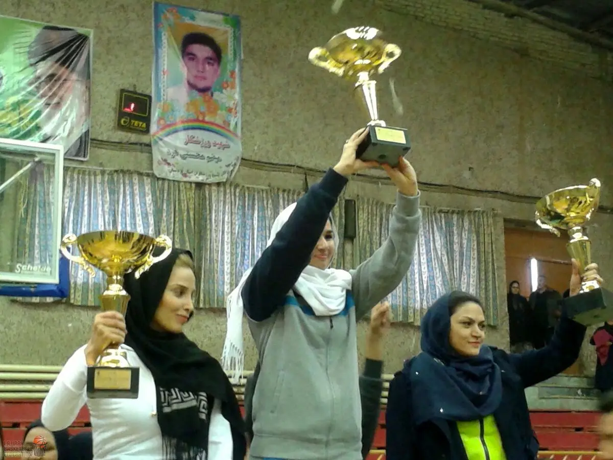 نفت آبادان قهرمان سوپر لیگ B بسکتبال بانوان شد