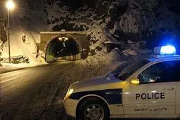 محورهای ۹ استان کشور با بارش برف و باران همراه است