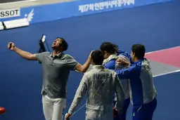 تیم شمشیربازی سابر ایران به جمع هشت تیم برتر جهان صعود کرد