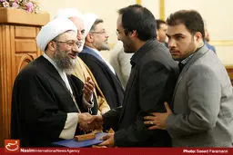 گزارش تصویری:: مراسم تحلیف کارآموزان قضایی