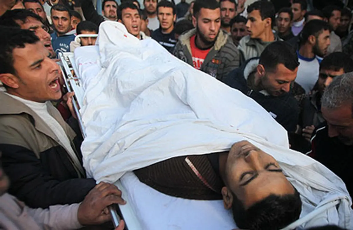 یک فلسطینی در شرق رفح شهید شد