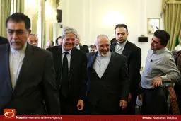 گزارش تصویری:: نشست خبری وزرای خارجه ایران و ایتالیا