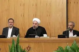 روحانی: حمایت و پشتیبانی مراجع عالیقدر و حوزه علمیه از سرمایه‌های بزرگ دولت است