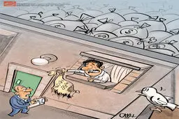 کاریکاتور:: مالیات گریز کیست؟!