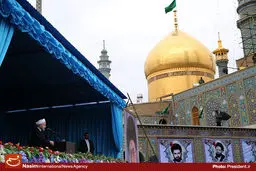 گزارش تصویری:: سفر رئیس‌جمهور به استان قم