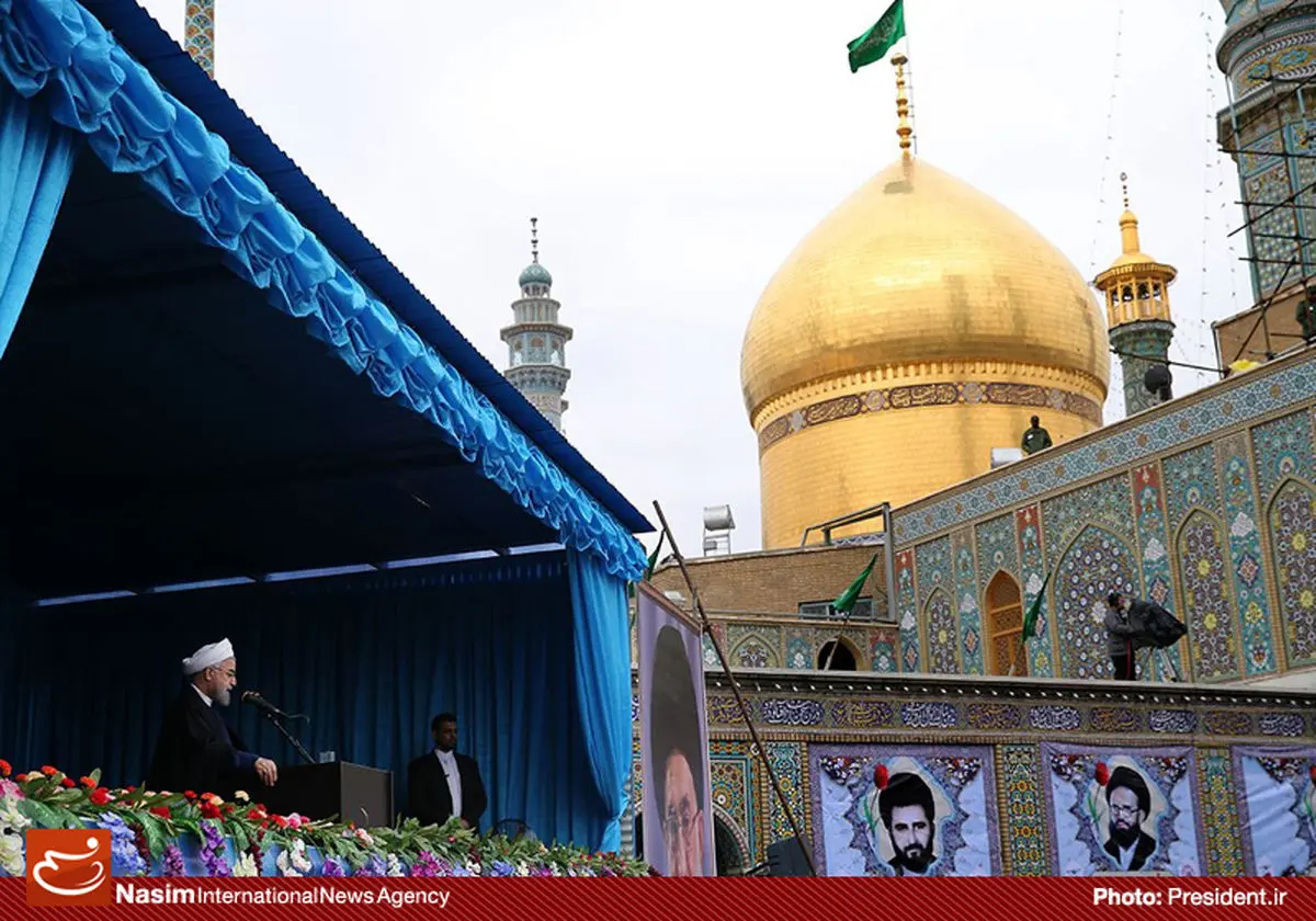 گزارش تصویری:: سفر رئیس‌جمهور به استان قم