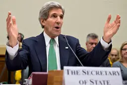 جان کری: نه روسیه و نه شورشیان اوکراین مفاد توافق آتش‌‌بس را اجرا نمی‌‌کنند
