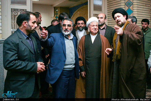 هاشمی رفسنجانی از طرح توسعه حرم امام خمینی(ره) بازدید کرد