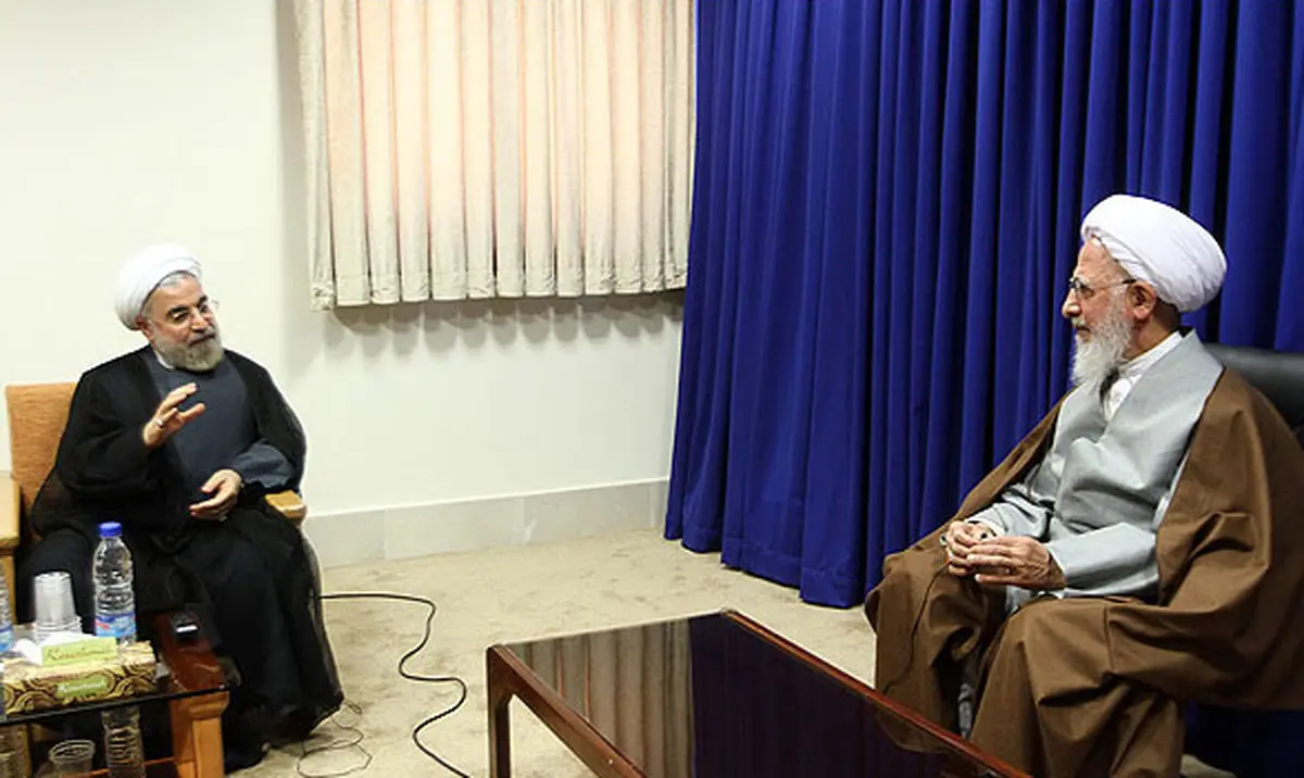 حسن روحانی با آیت‌الله جوادی آملی دیدار کرد
