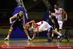 گزارش تصویری:: دیدار تیم‌های بسکتبال مهرام و نفت آبادان