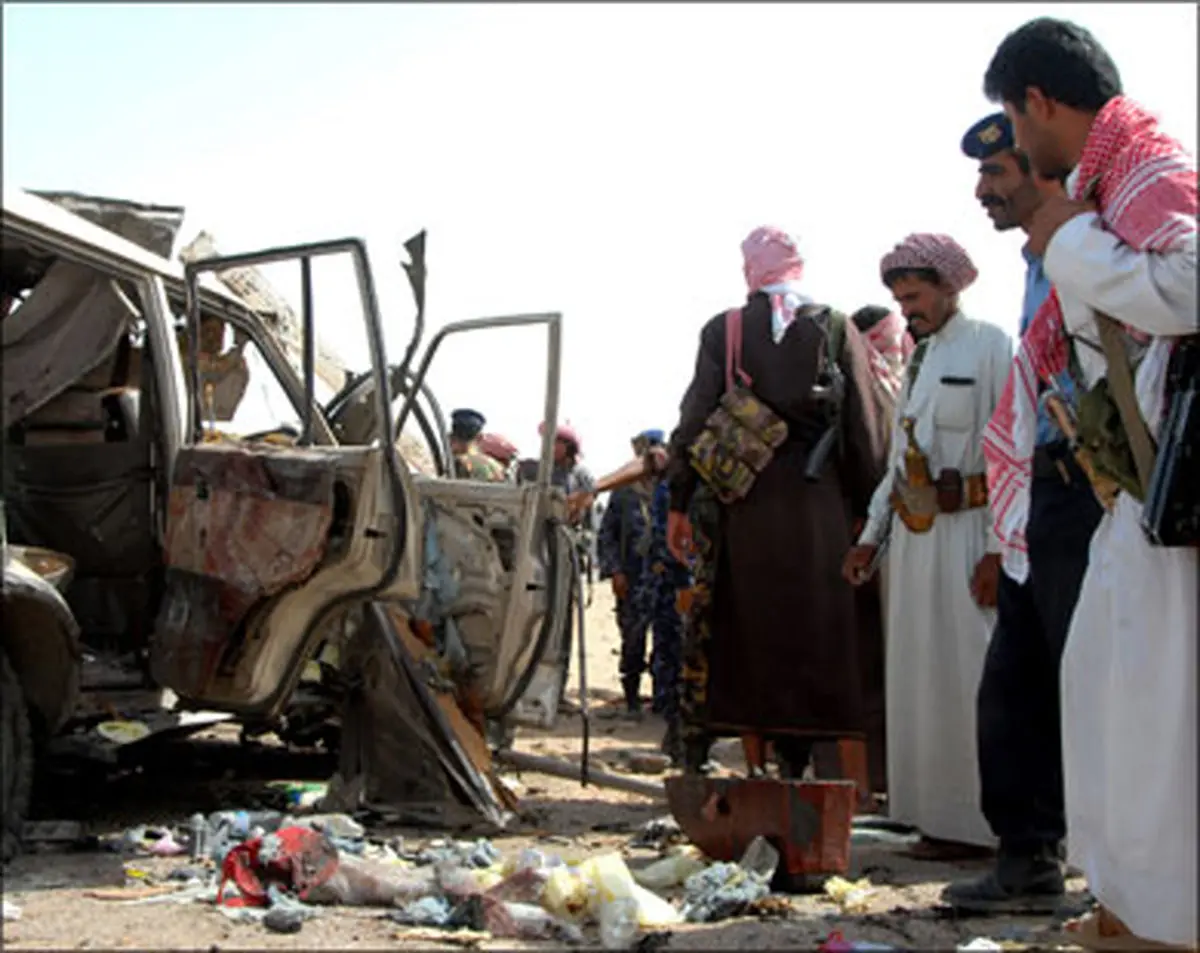 منابع خبری از کشته شدن پنج عضو جنبش انصارالله بر اثر انفجار در استان "البیضاء" خبر دادند