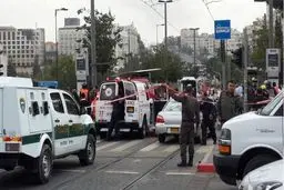 یک فلسطینی، پنج نظامی صهیونیست را به وسیله خودرو در قدس زیر گرفت