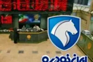 نماد ایران خودرو بسته شد