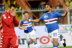 سامپدوریا از سد کالیاری گذشت