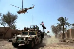 ۴۱ تروریست داعش از جمله ۱۷ عامل انتحاری در الانبار کشته شدند