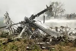 سقوط بالگرد ارتش آمریکا در ایالت کارولینا شمالی ۱۱ مفقود برجای گذاشت