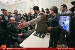 رئیس صداوسیما از پشت صحنه سریال 