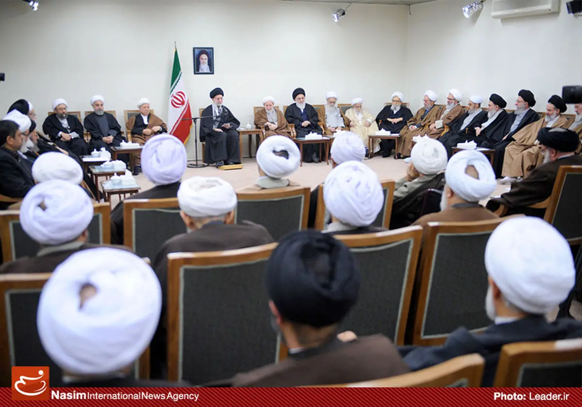 گزارش تصویری:: دیدار رئیس و نمایندگان مجلس خبرگان رهبری با رهبر معظم انقلاب