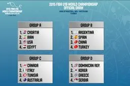 تیم بسکتبال زیر ۱۹ سال در گروه مرگ مسابقات جهانی قرار گرفت