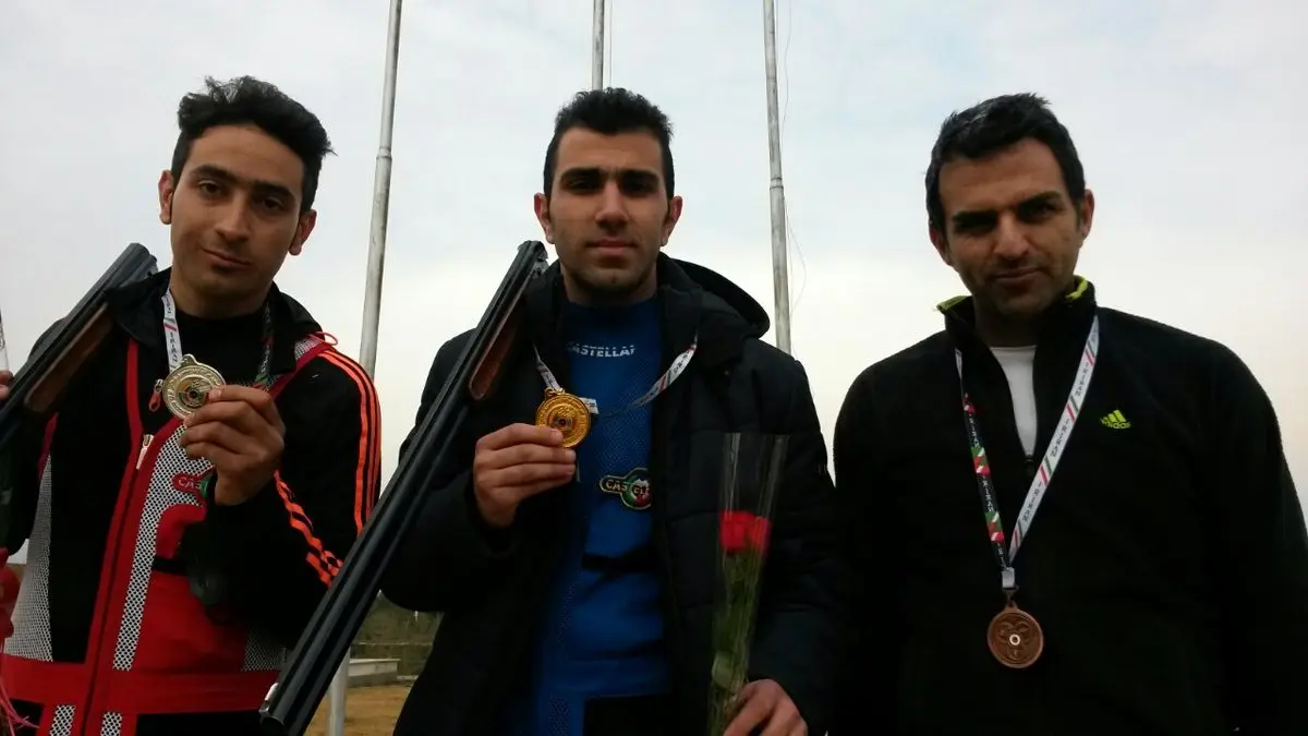 نوبت اول فینال مسابقات آزاد اهداف پروازی تراپ آقایان برگزار شد