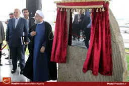 عکس خبری:: افتتاح واحدهای ۵ و ۶ تصفیه‌خانه فاضلاب تهران با حضور رئیس‌جمهور