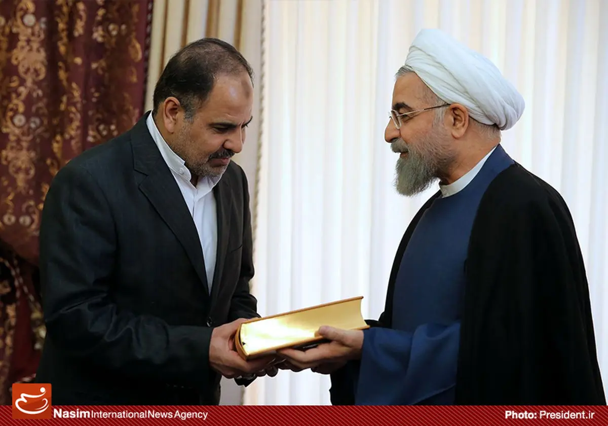 عکس خبری:: دیدار رئیس‌جمهور با نوراحمد نیکبخت، دیپلمات آزاد شده ایرانی