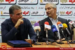 سرمربی تیم ملی بعد از دبیرکل فدراسیون نشست خبری برگزار می‌کند