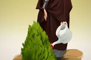 گرافیک:: هر ایرانی یک درخت