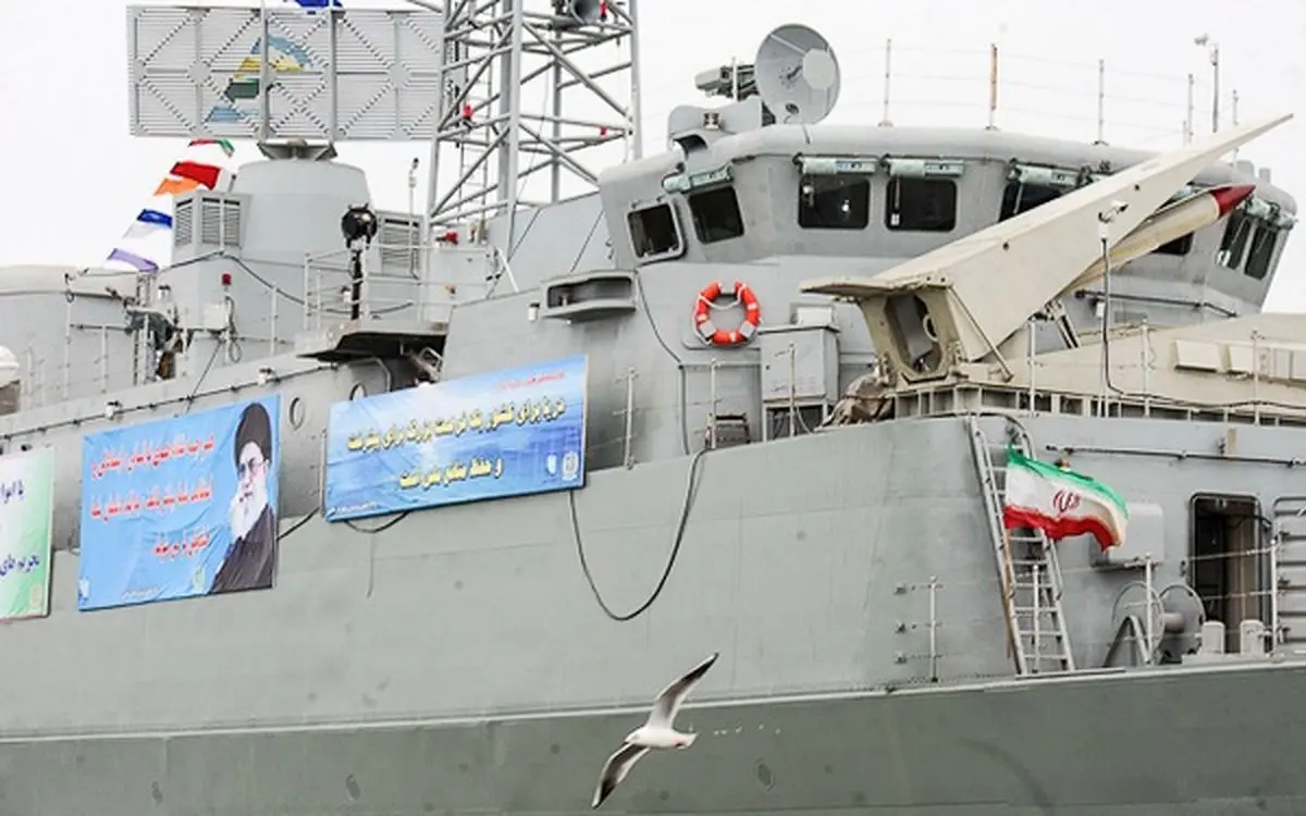 ناوشکن فوق پیشرفته "دماوند" به ناوگان دریایی ایران پیوست