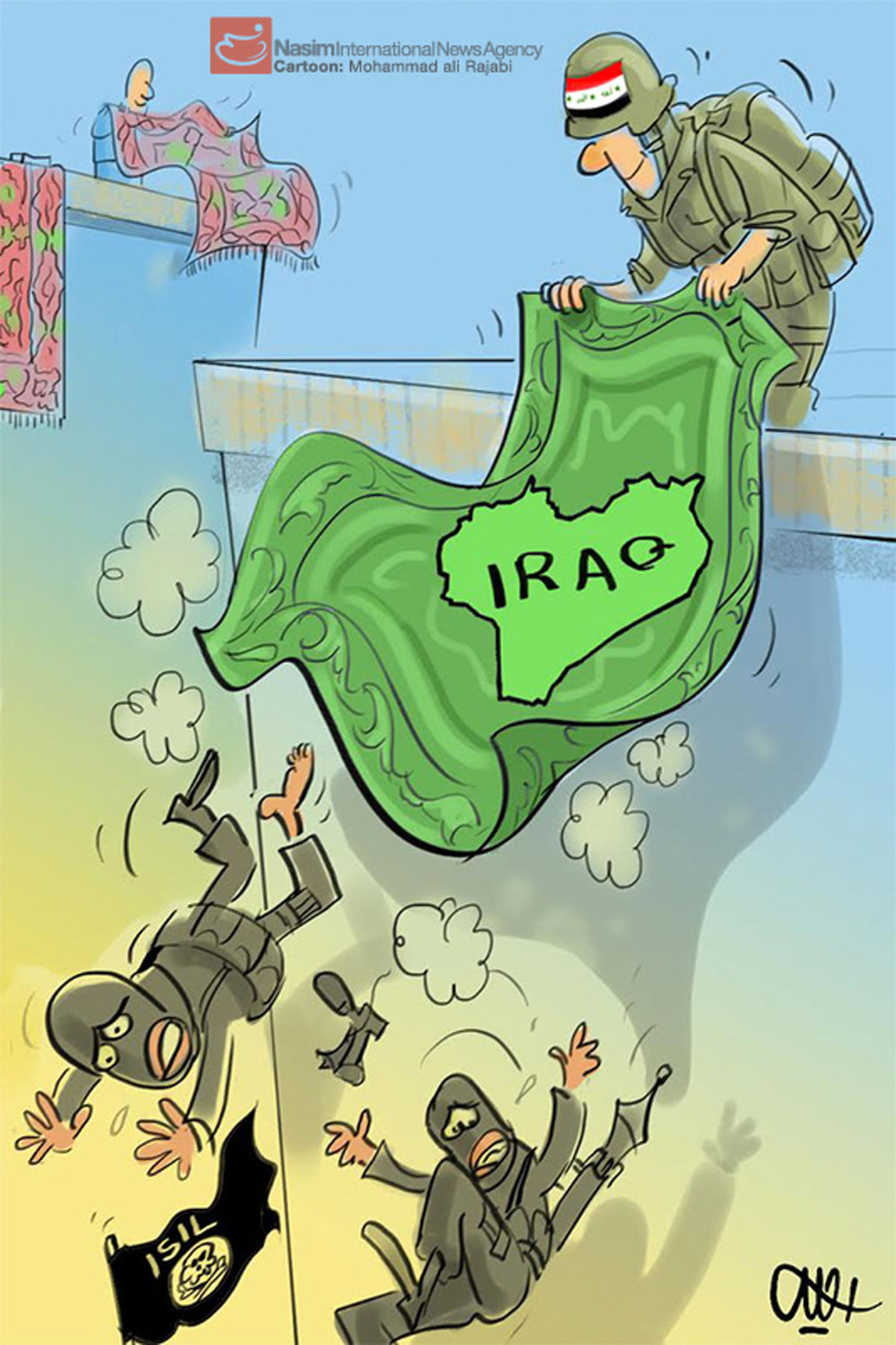 کاریکاتور:: خانه تکانی در عراق