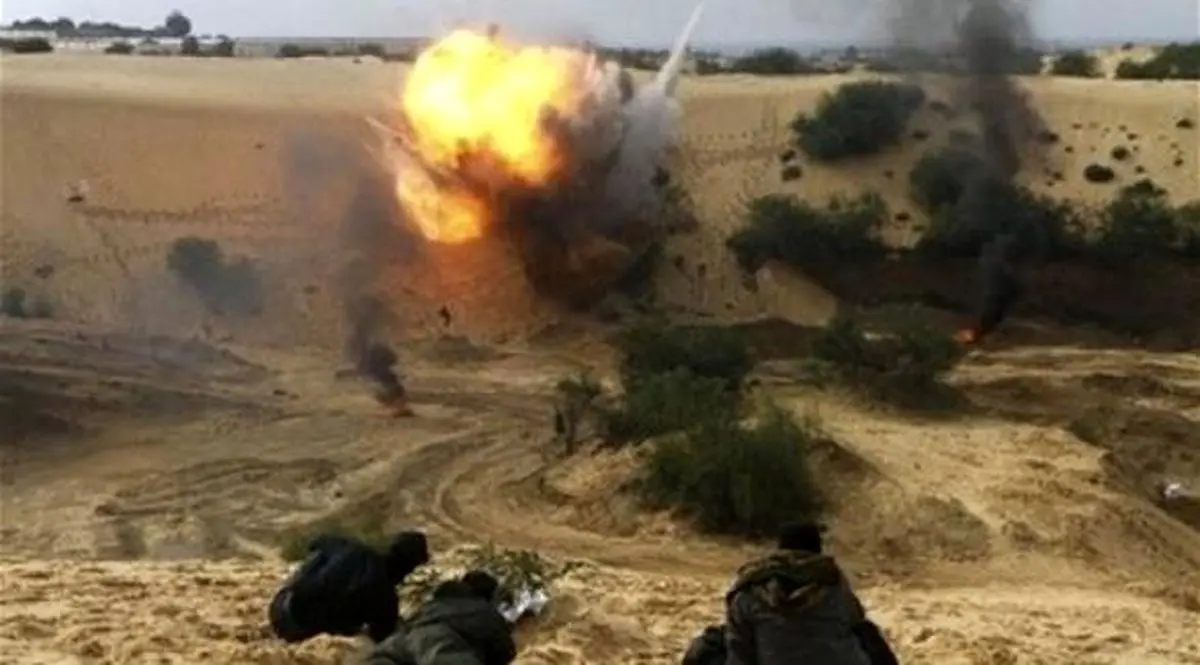 چهار عضو گردان‌های "قسام" زخمی شدند