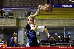 گزارش تصویری:: دیدار تیم‌های بسکتبال مهرام و دانشگاه ‌آزاد